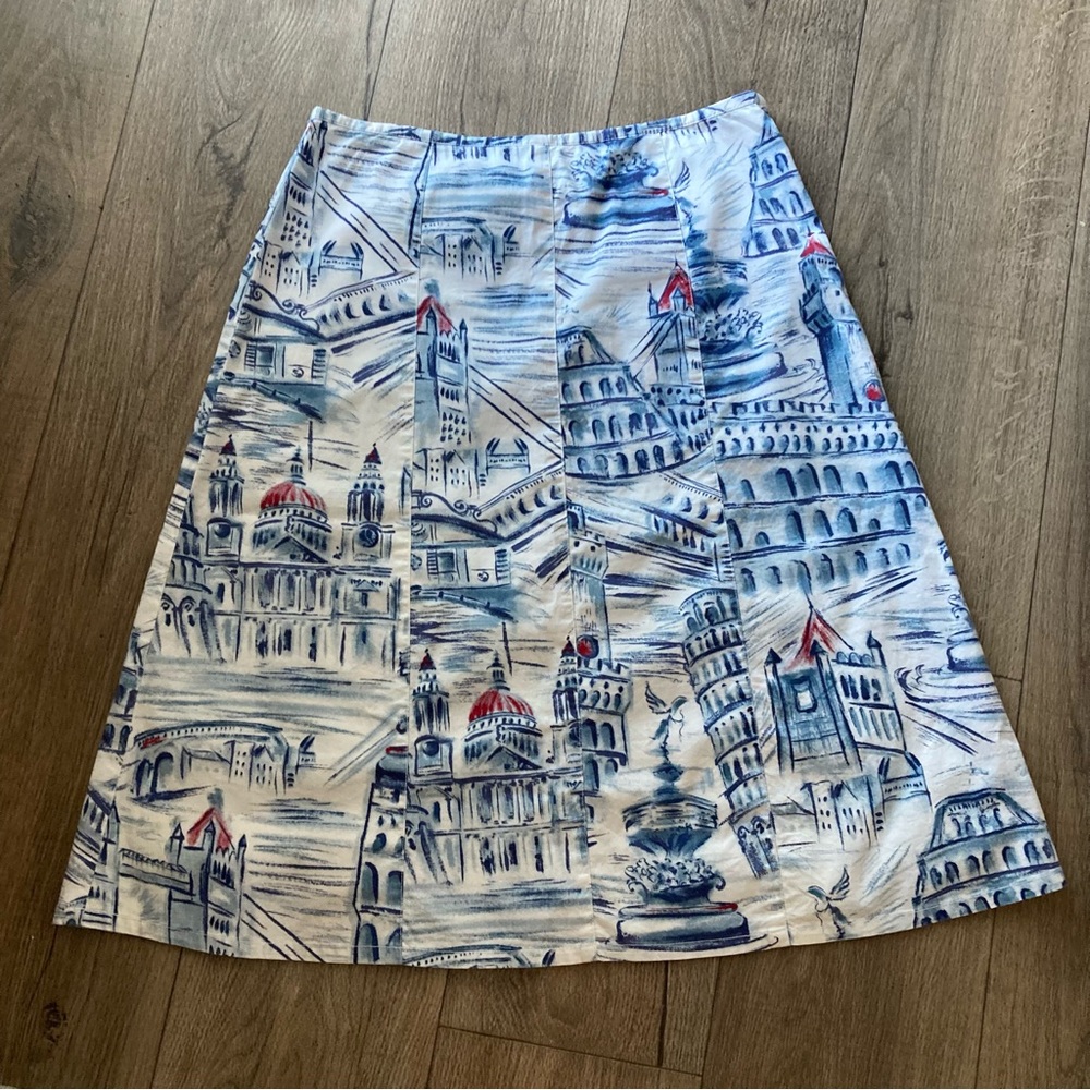 Cambridge Dry Goods Size 10 Cityscape Skirt